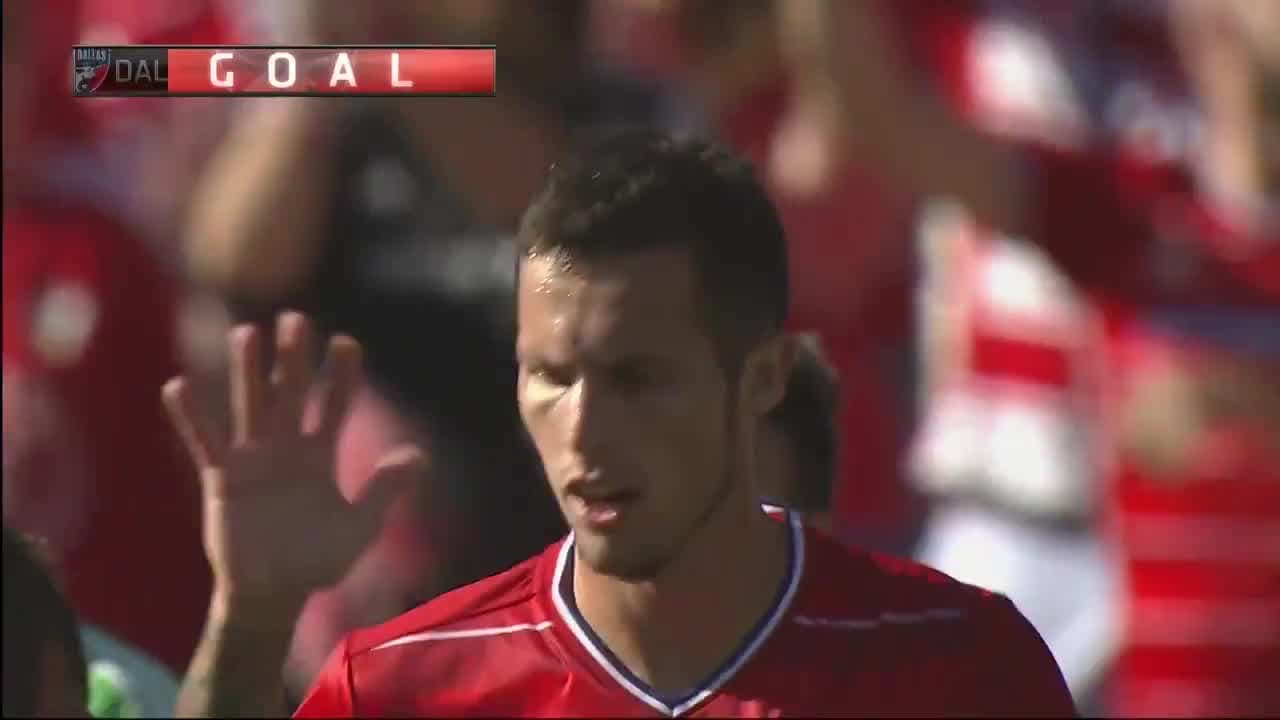 ¡Rebote y gol! Así, Matt Hedges le da ventaja al FC Dallas sobre Los Angeles