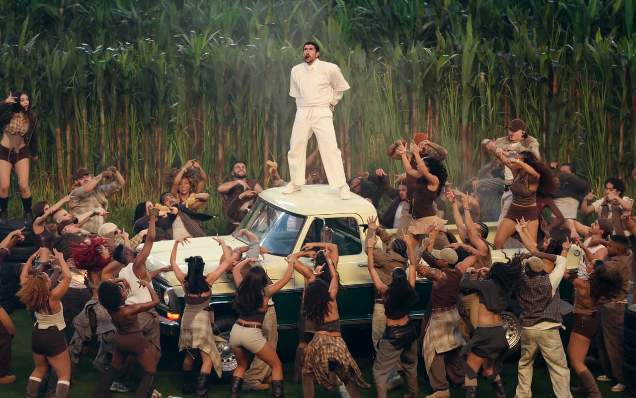 Bad Bunny, artistas principal en el show del medio tiempo del Super Bowl LX en Levi's Stadium.