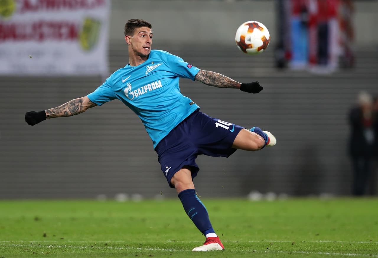 Atalanta mira hacia Rusia y estaría buscando el fichaje del argentino Emiliano Rigoni, quien juega para el Zenit de San Petersburgo.