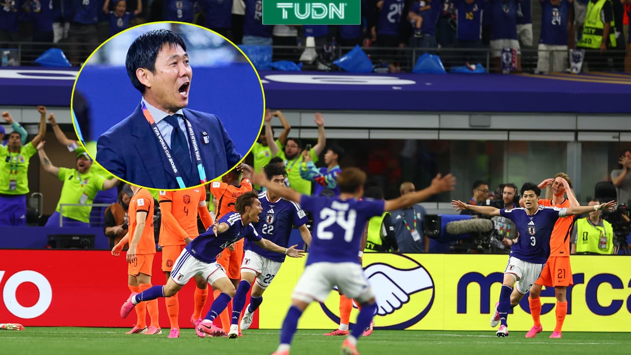 El técnico de Japón usa dibujos y pizarras para calmar la ansiedad ante Países Bajos