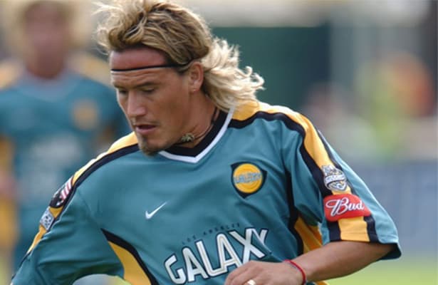 El paso del 'Matador' por el club californiano fue breve, pero de buen rendimiento.