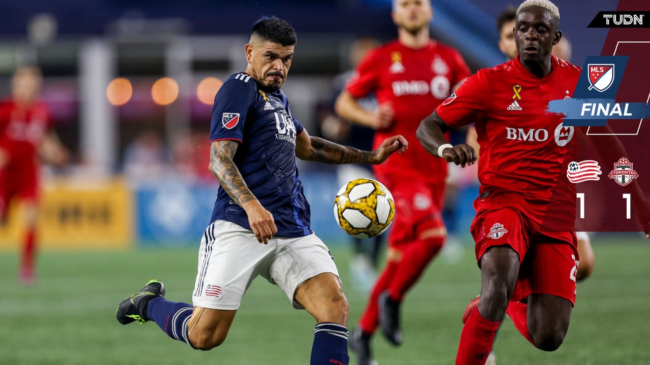 Gustavo Bou rescata un punto de oro para New England Revolution en duelo contra Toronto FC