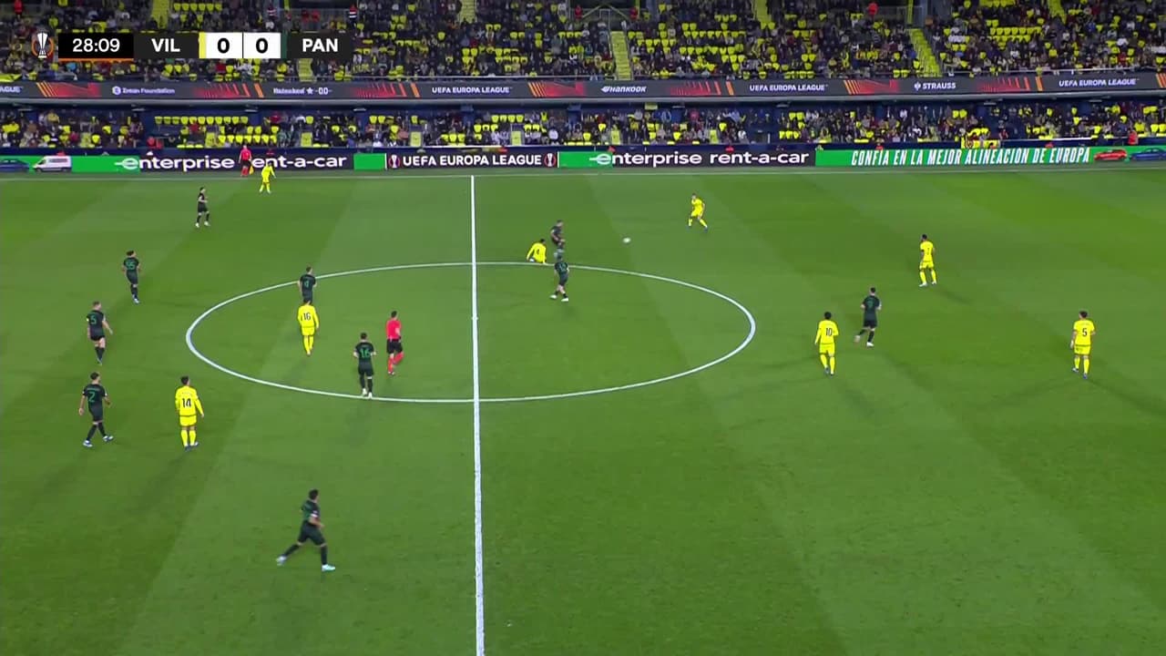 ¡GOL!  anota para Villarreal. Álex Baena