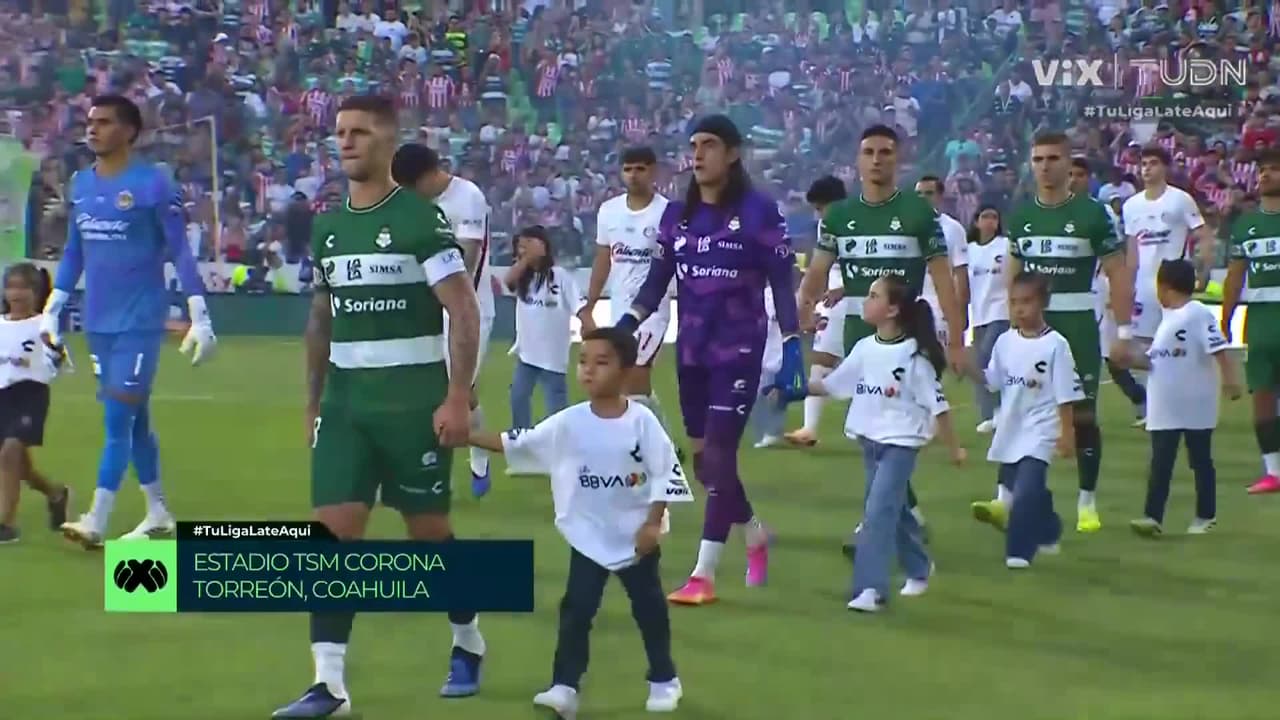 Santos Laguna vs. Guadalajara - Resumen del partido