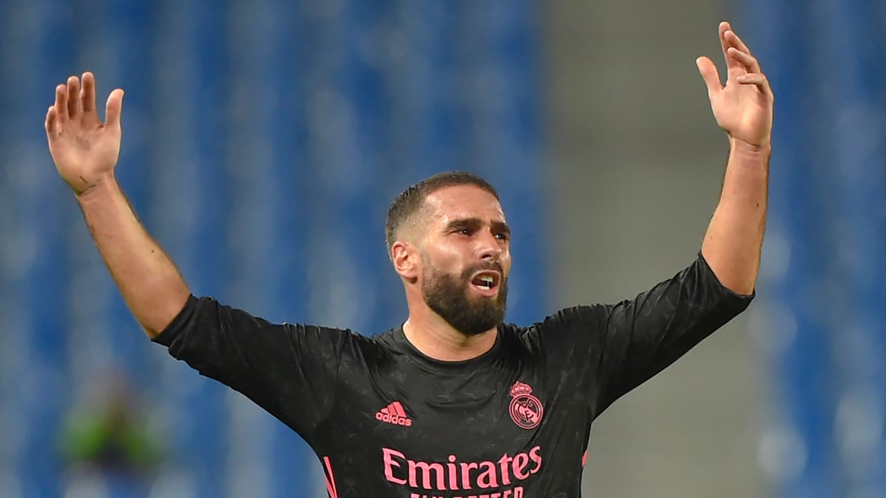 Dani Carvajal causa baja del Real Madrid por dos meses