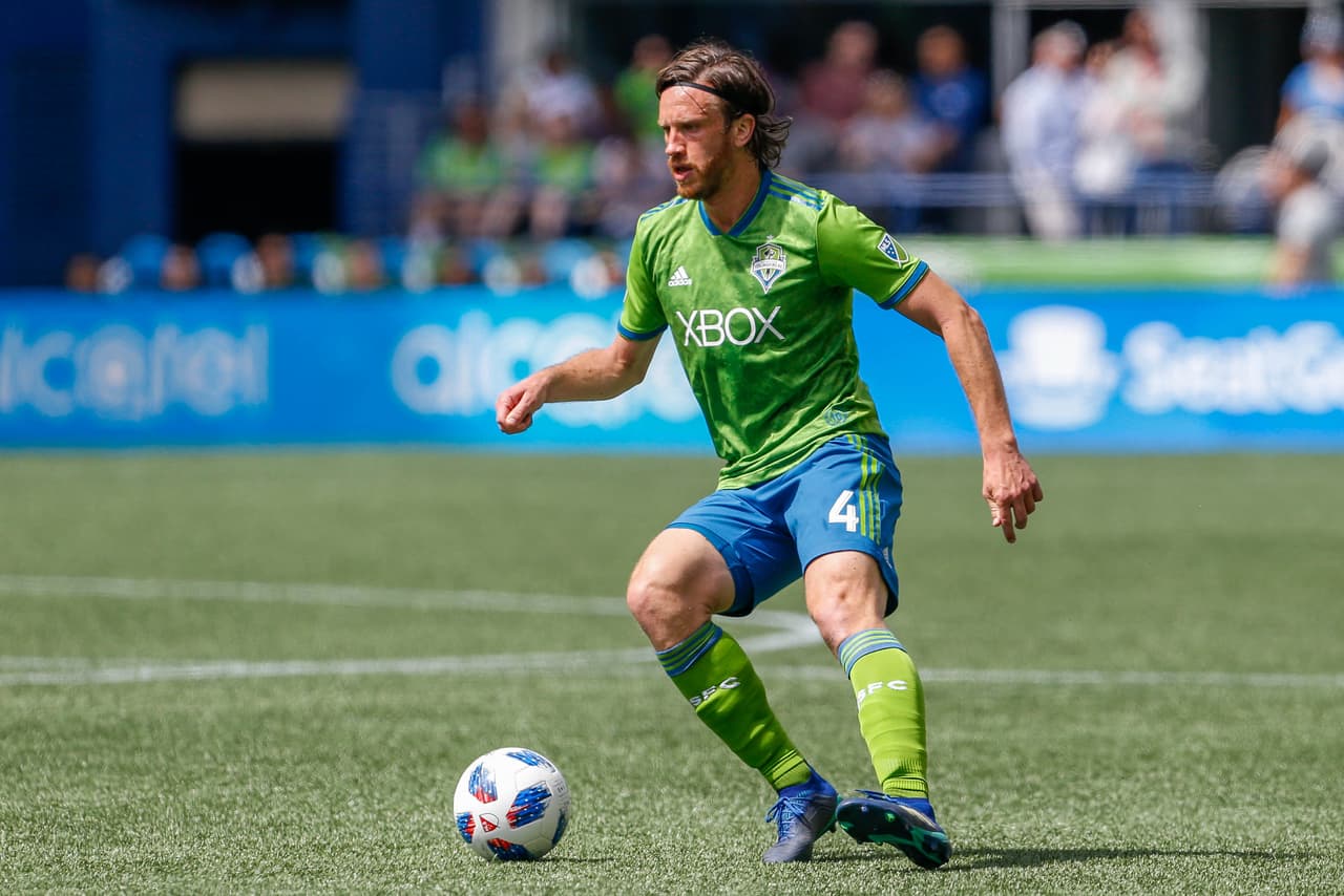 El sueco Gustav Svensson fue una de las mejores individualidades de Seattle Sounders, pese a la caída en el clásico frente a Portland Timbers. (USA Today Images)