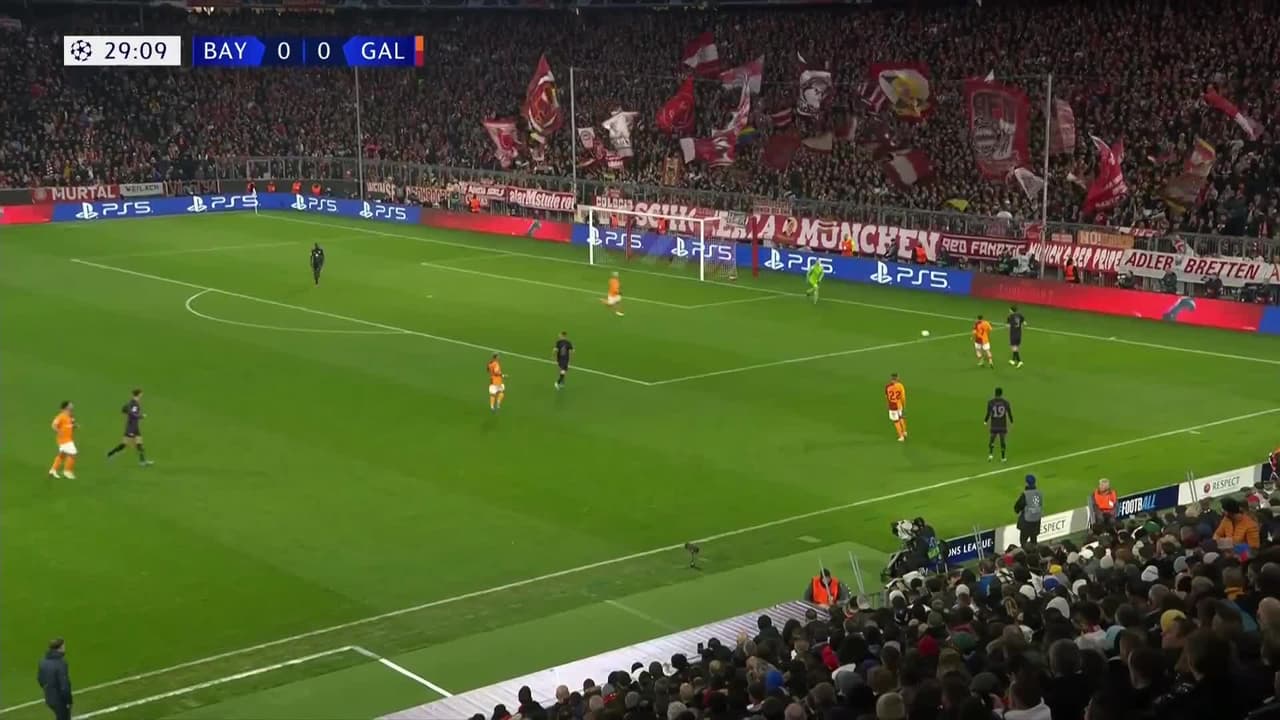 ¡TIRO ATAJADO! disparo por Leroy Sané.