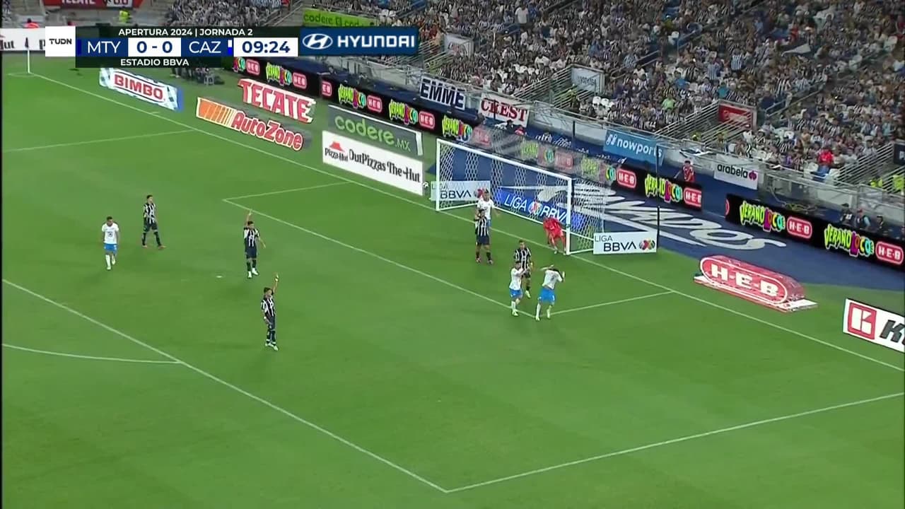 ¡TIRO ATAJADO! disparo por Jorge Sánchez.