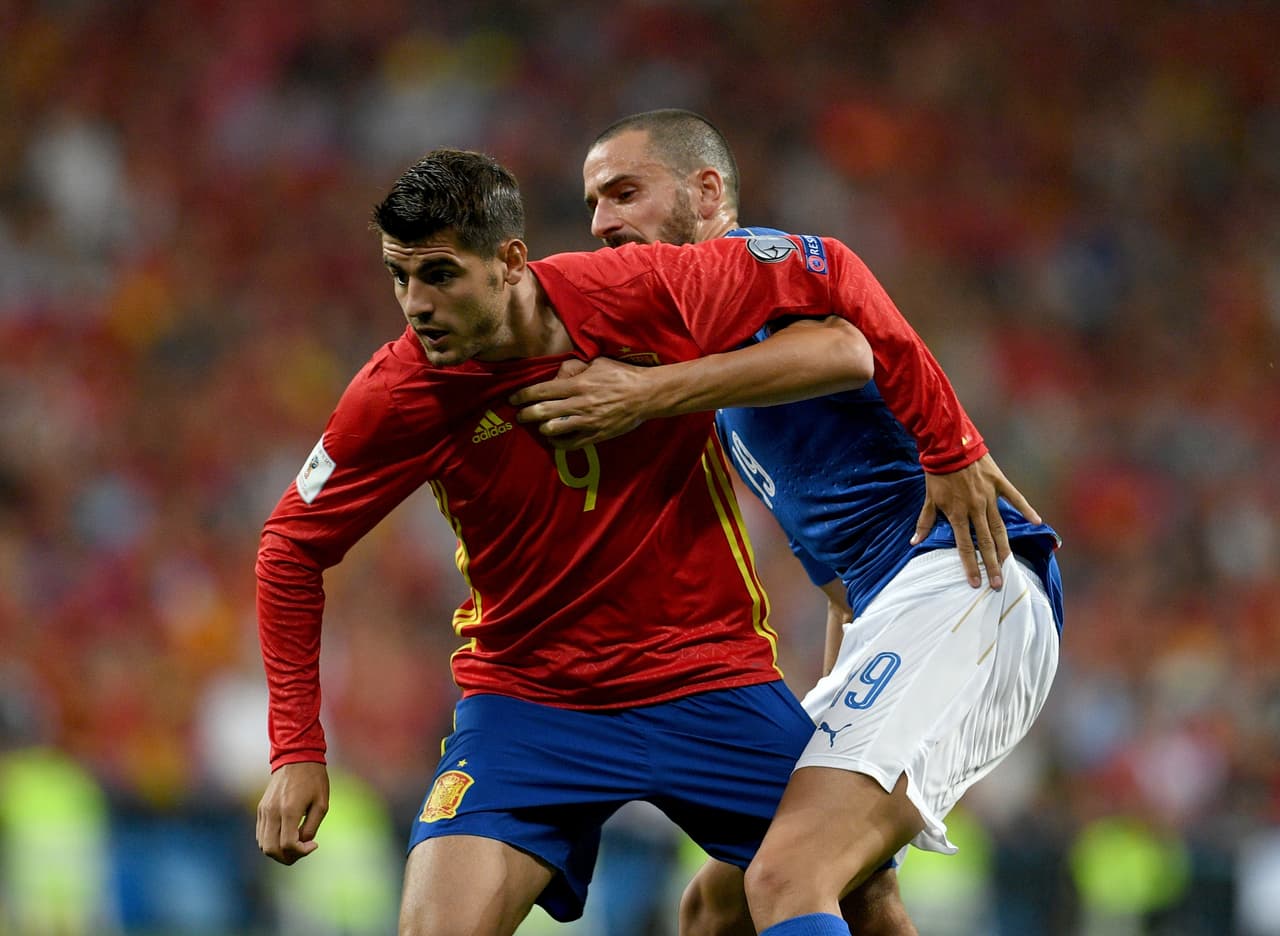 Con España, Morata posee características parecidas a las de Fernando Morientes, legendario goleador del Real de Madrid.