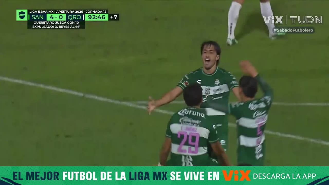 ¡Santos que da miedo! Triplete de Jiménez y los guerreros están consiguiendo manita en el marcador