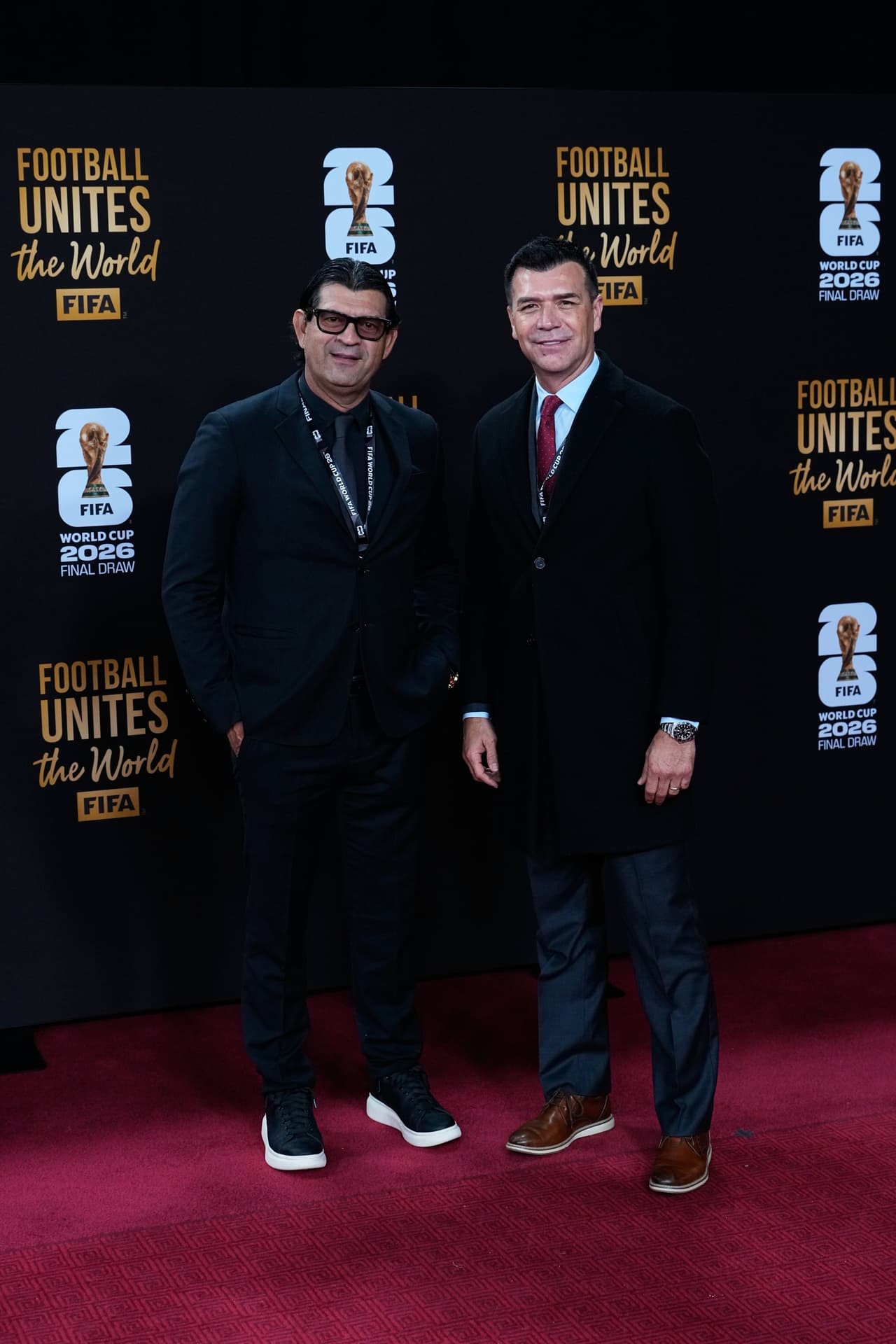 Pepe Cardozo y Jared Borguetti.