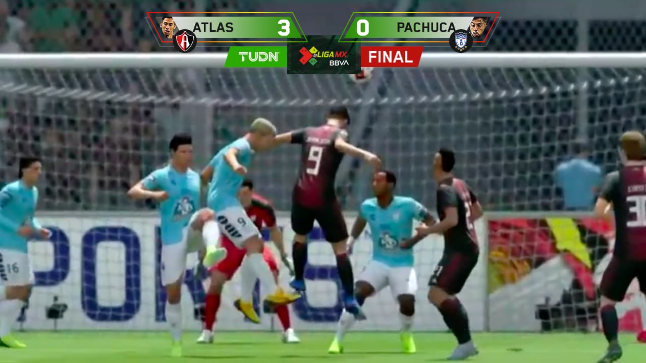 ¡Los hizo gelatina! Atlas vence a Pachuca con goles de Jeraldino