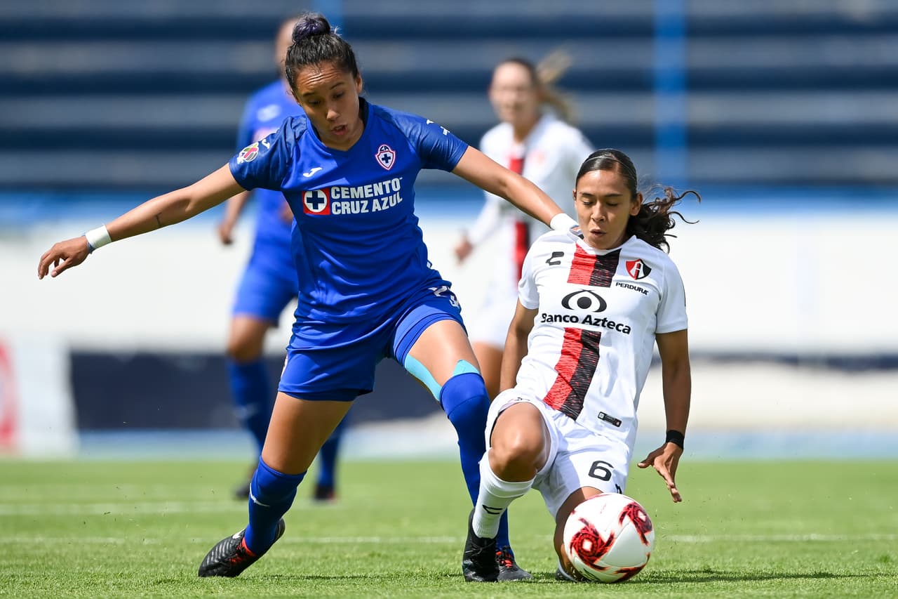 Las cruzazulinas no perdonan a las del Atlas y consiguen sus primer tres puntos del Guard1anes 2020 con un contundente 4-1.