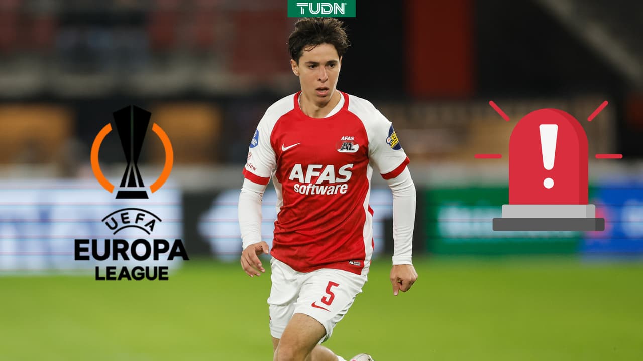 ¡De alto riesgo el próximo juego de Mateo Chávez en Europa League!