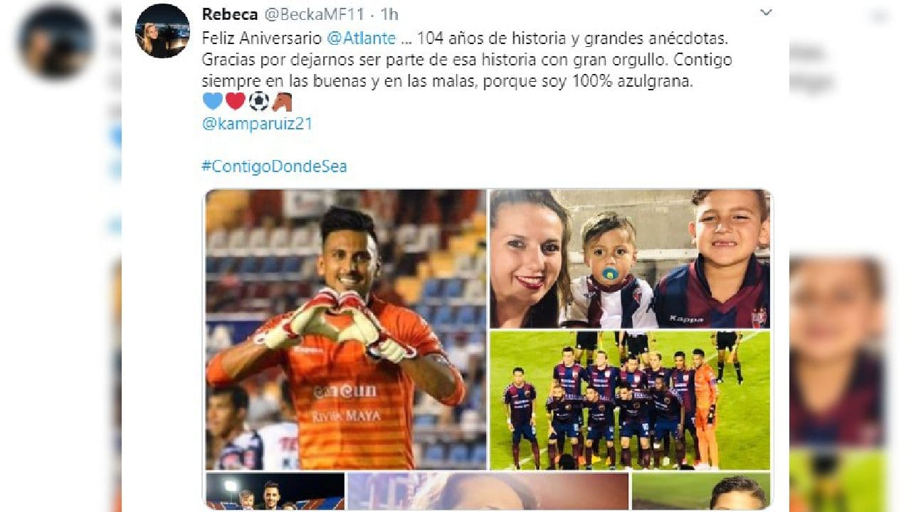 Periodistas, jugadores y exjugadores, celebran un aniversario más del Atlante.