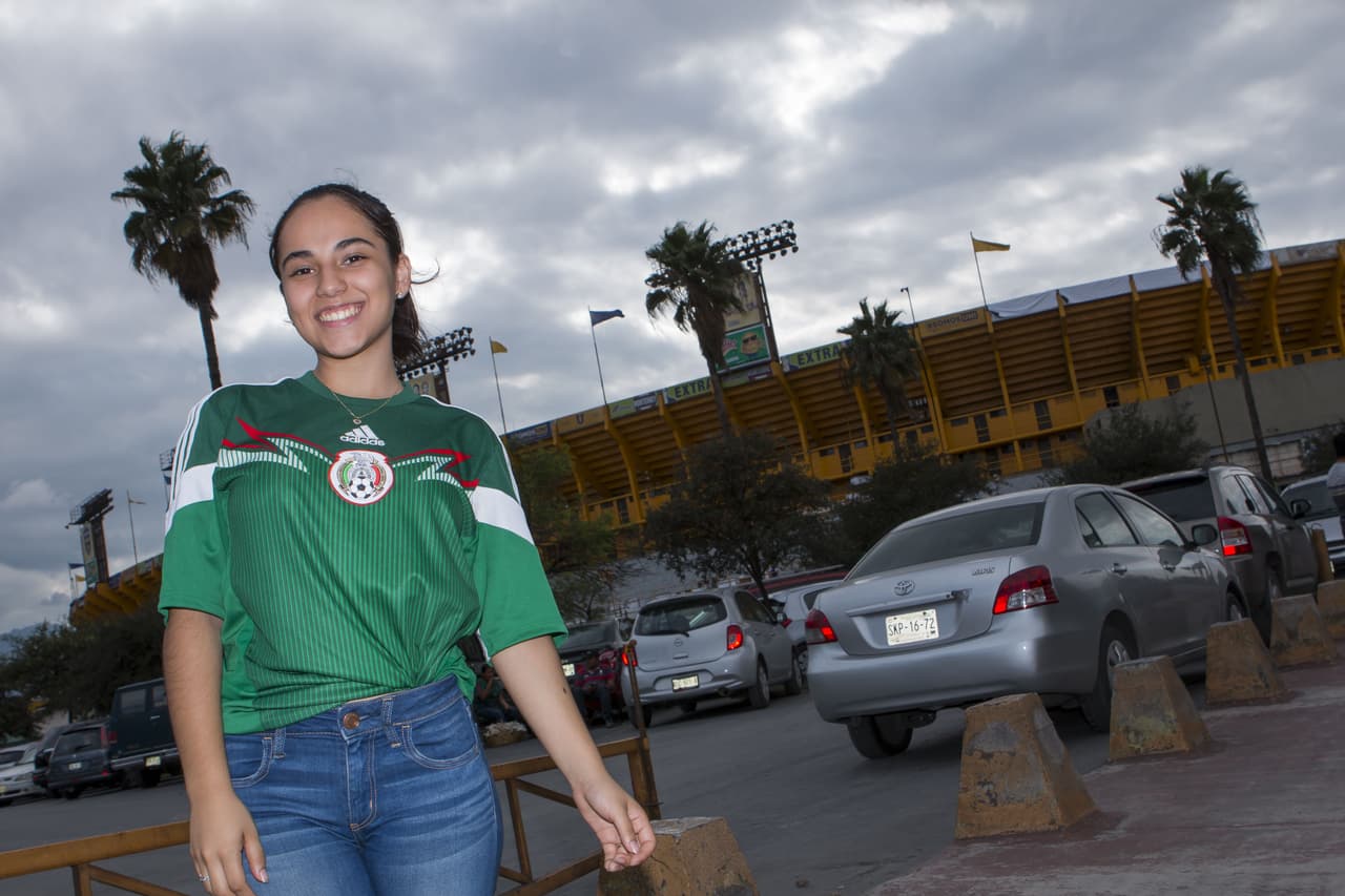 Foto del Partido Amistoso México vs Costa Rica correspondiente a la Fecha FIFA Realizado en el estadio Universitario en Monterrey Nuevo León En la Foto: