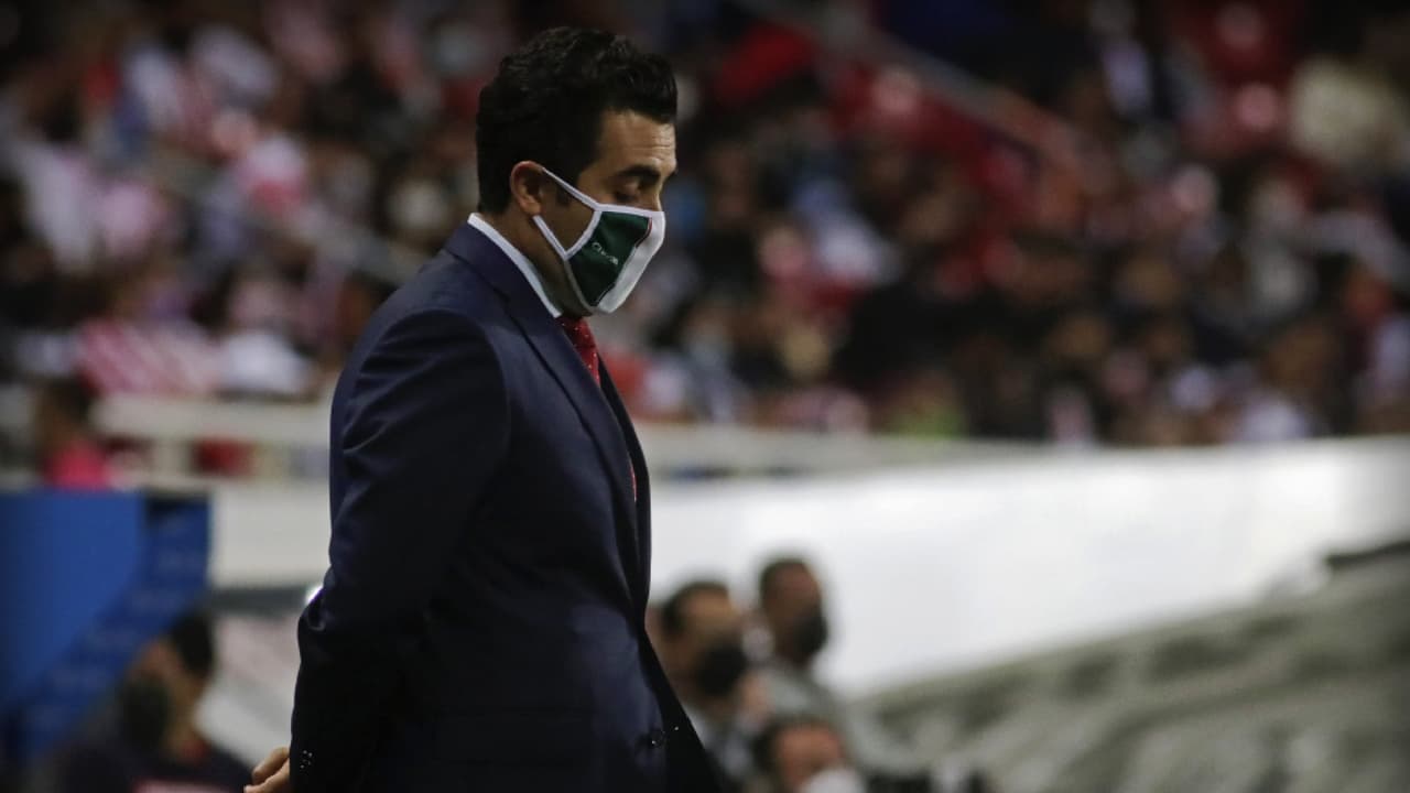 Marcelo Leaño, director técnico de Chivas.