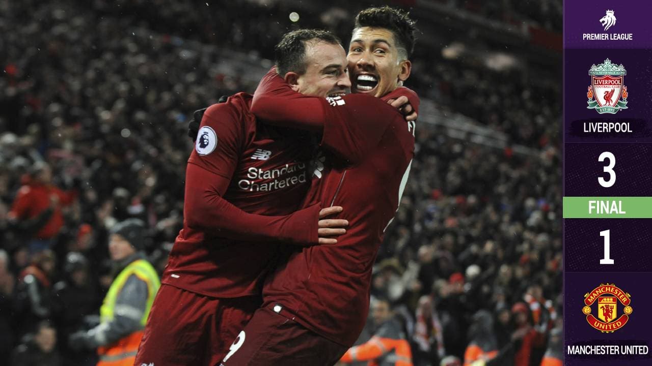 ¡Con dedicatoria a Mou! Liverpool venció a Manchester United y se mantiene líder