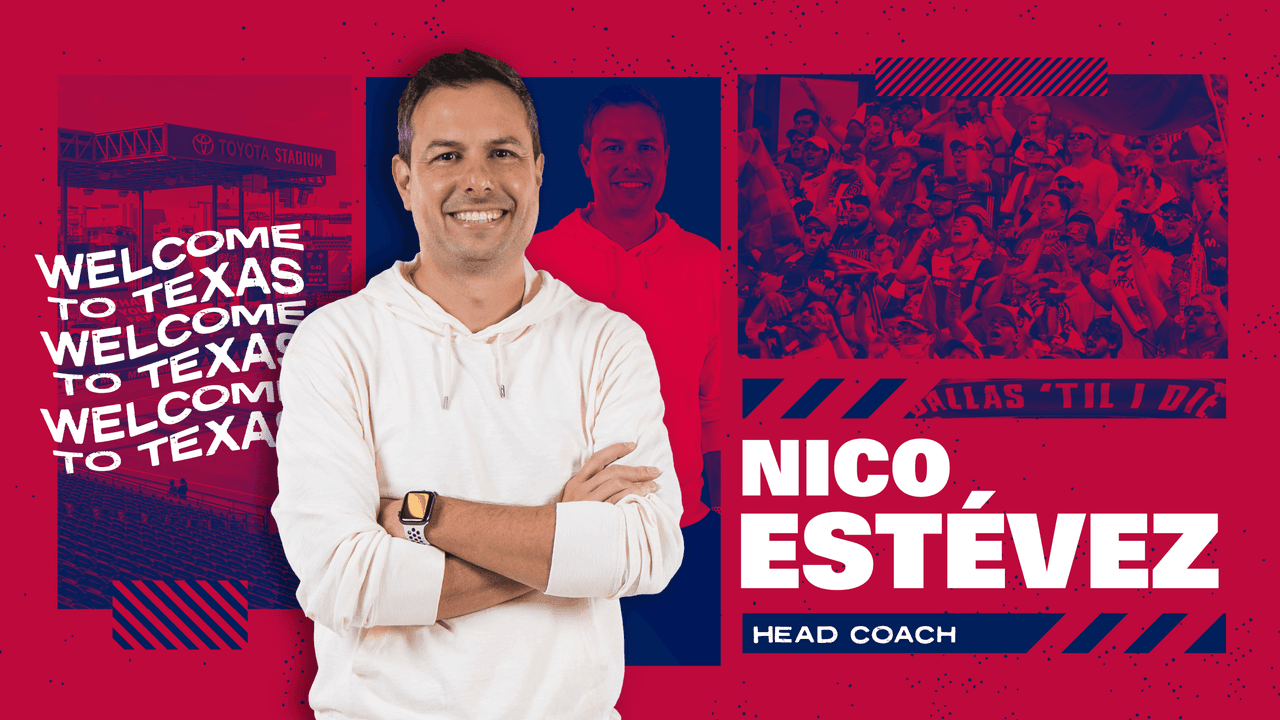 Nico Estévez, nuevo entrenador en jefe de FC Dallas