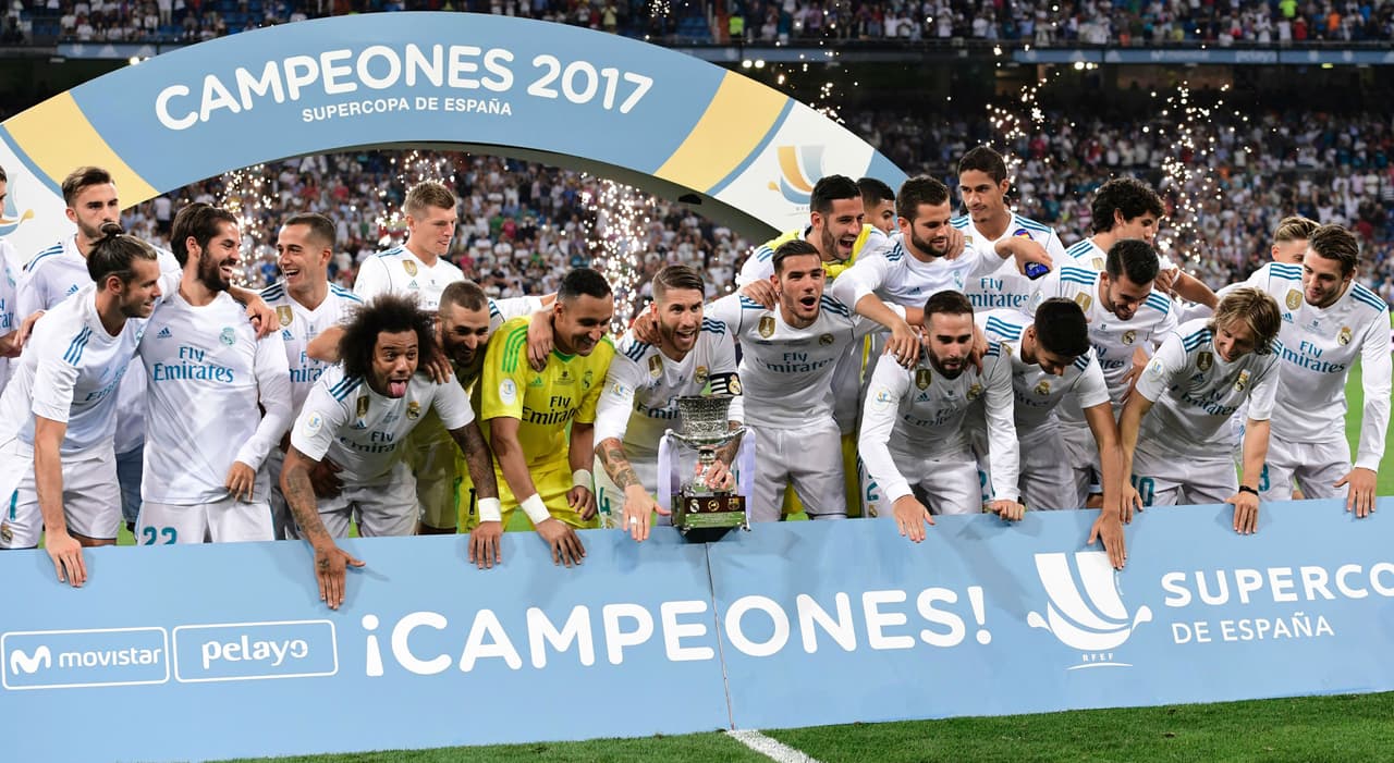 Real Madrid finiquitó la serie ante Barcelona y se quedó con la Supercopa de España