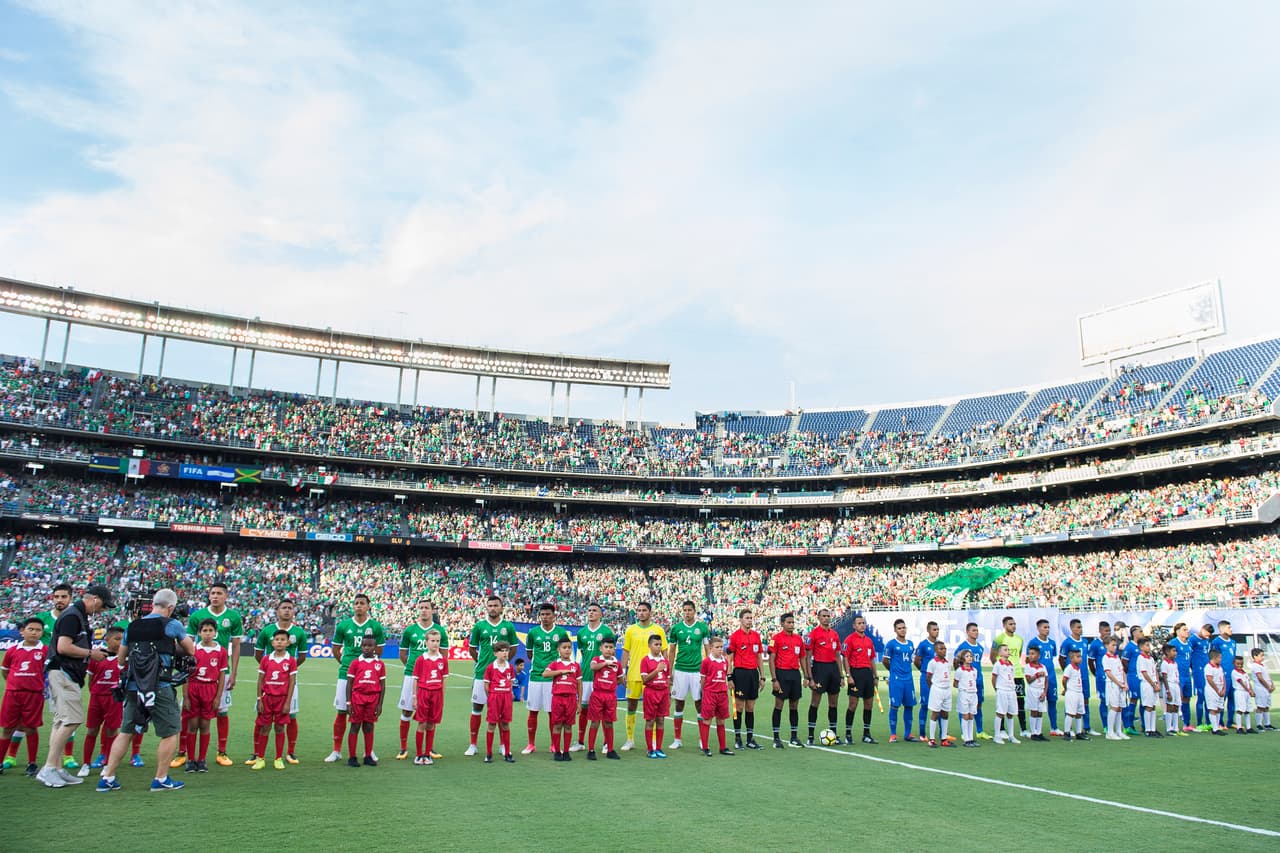 México y El Salvador se presentaron en el Qualcomm Stadium para su debut en la Copa de Oro 2017.