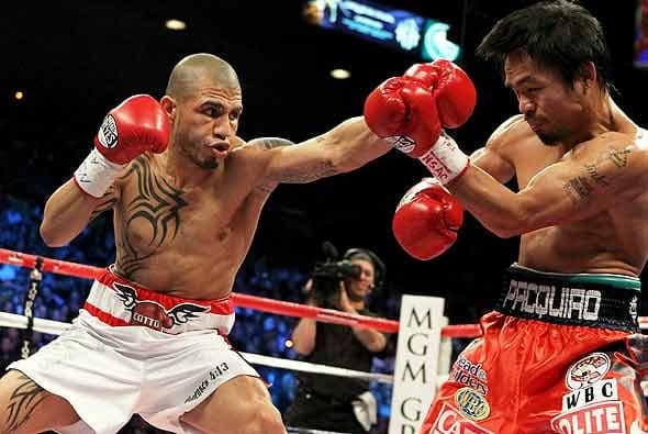 Cotto mostró voluntad y carácter, pero no logró provocar situaciones de peligro a su rival.