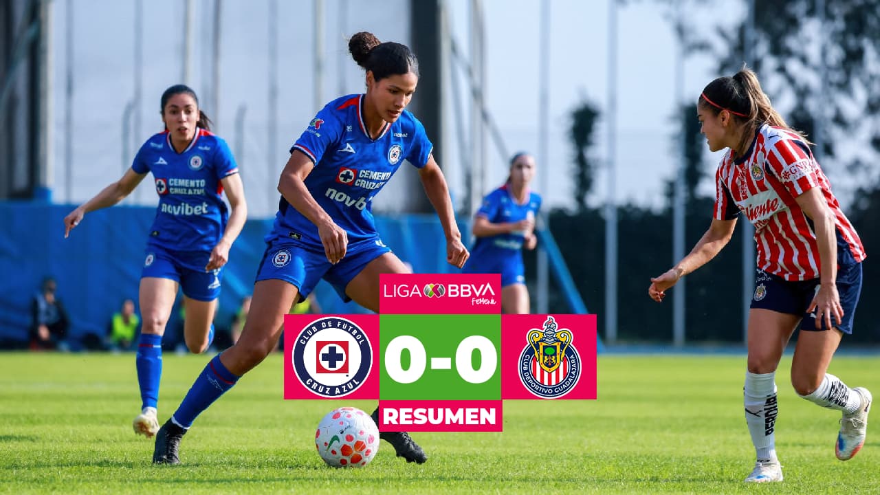 ¡Se neutralizan! Cruz Azul y Chivas no se hacen daño en la J2