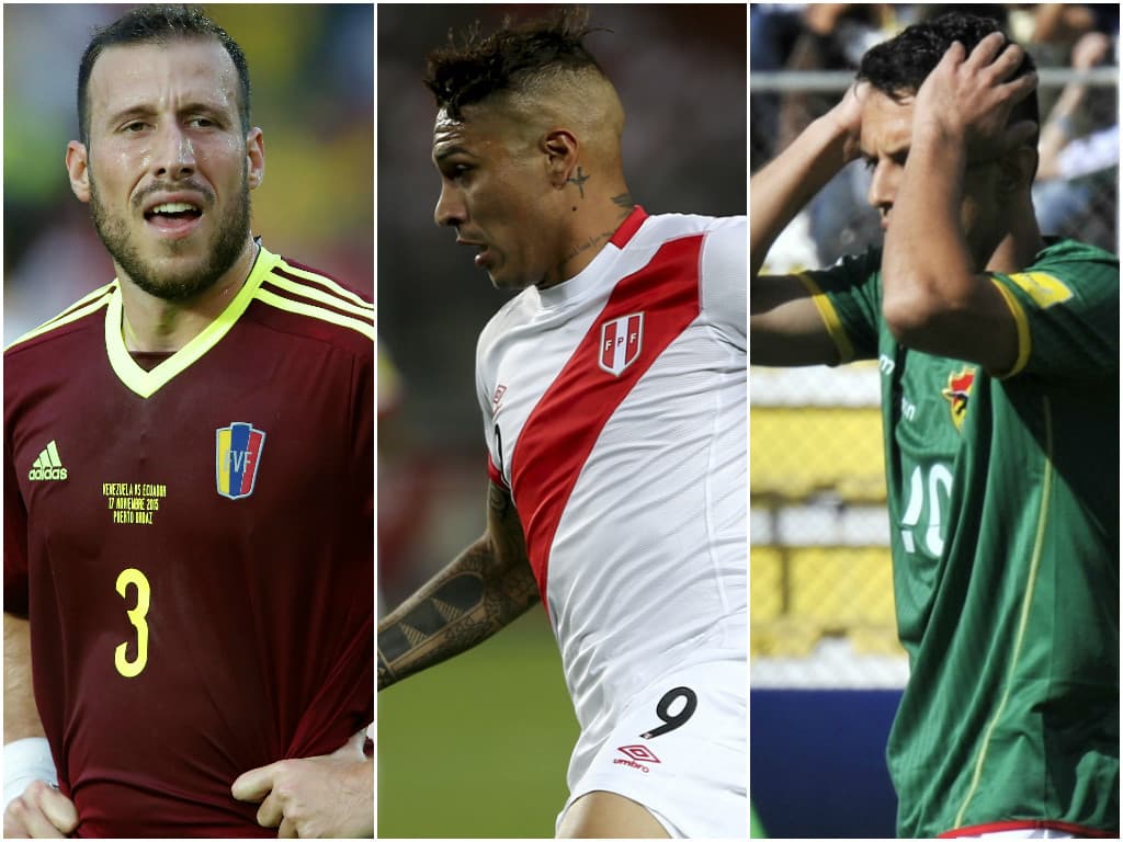 Llegamos a la parte baja de la clasificación de Conmebol con Bolivia, Perú y Venezuela, estas selecciones quieren salir del fondo de la tabla para mantener sus aspiraciones a la Copa del Mundo y no quedarse fuera muy temprano en la eliminatoria.