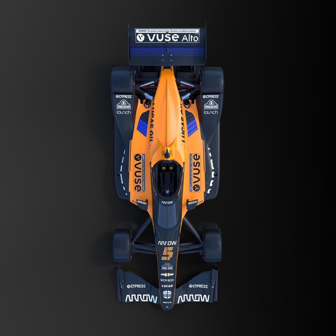Arrow MacLaren con Schmidt-Peterson Motorsports se fusionaron para correr la temporada 2020 de la Indy Car con los dos ultimos campeones de la Indy Lights, Patricio OWard con el auto 5 y Oliver Askew con el número 7.Se espera que el español Fernando Alonso corra con ellos en las 500 millas de Indianápolis en mayo próximo.