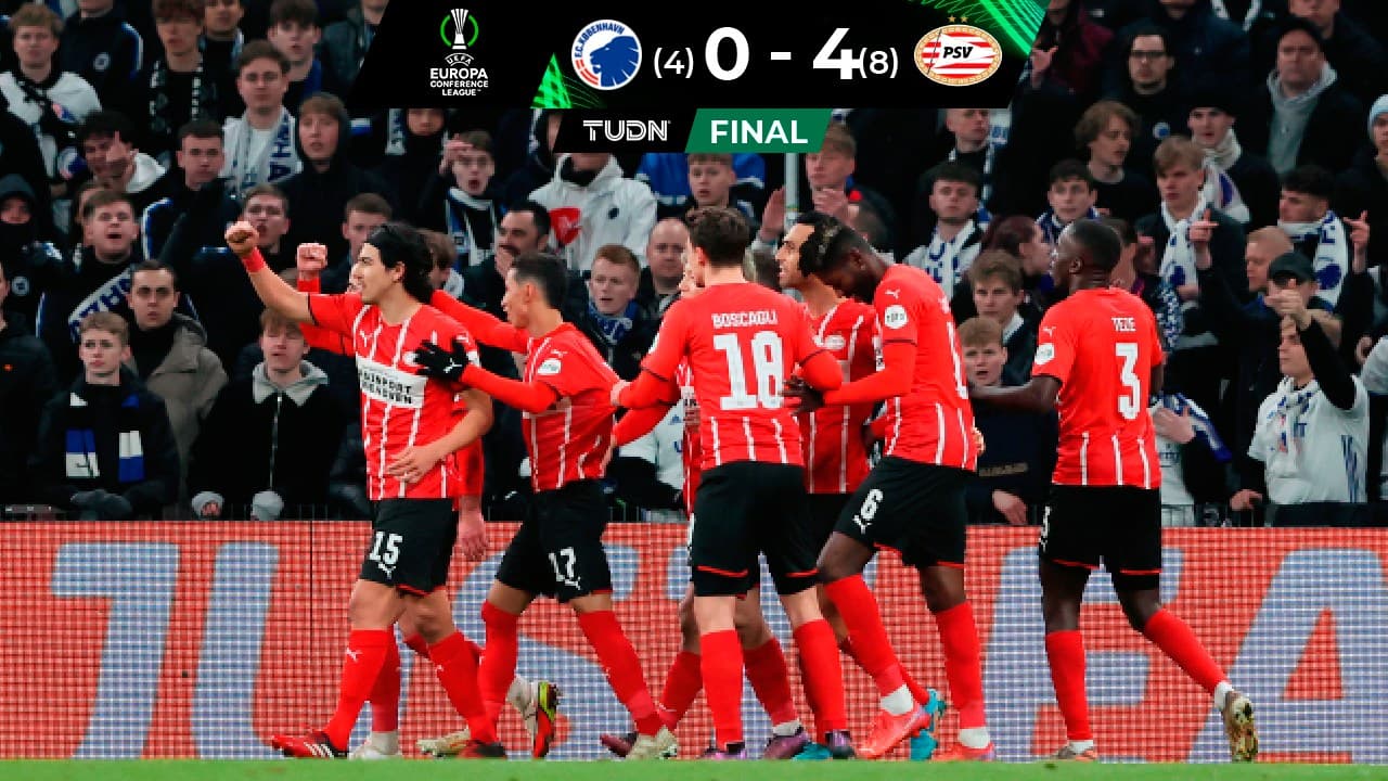 Erick Gutiérrez y el PSV avanza en la Conference League