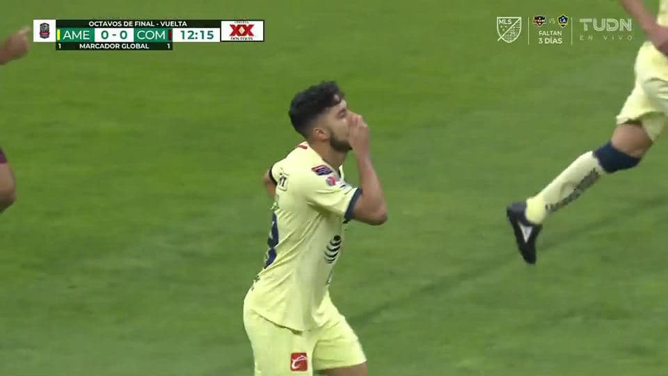 Tiro desviado de Bruno Valdez