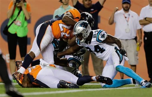 Los Denver Broncos derrotaron a Carolina Panthers en el juego inaugural de la temporada 2016 de la NFL. Los Broncos se vieron abajo dos veces en el marcador, pero supieron sobreponerse y se llevaron el triunfo 21-20.