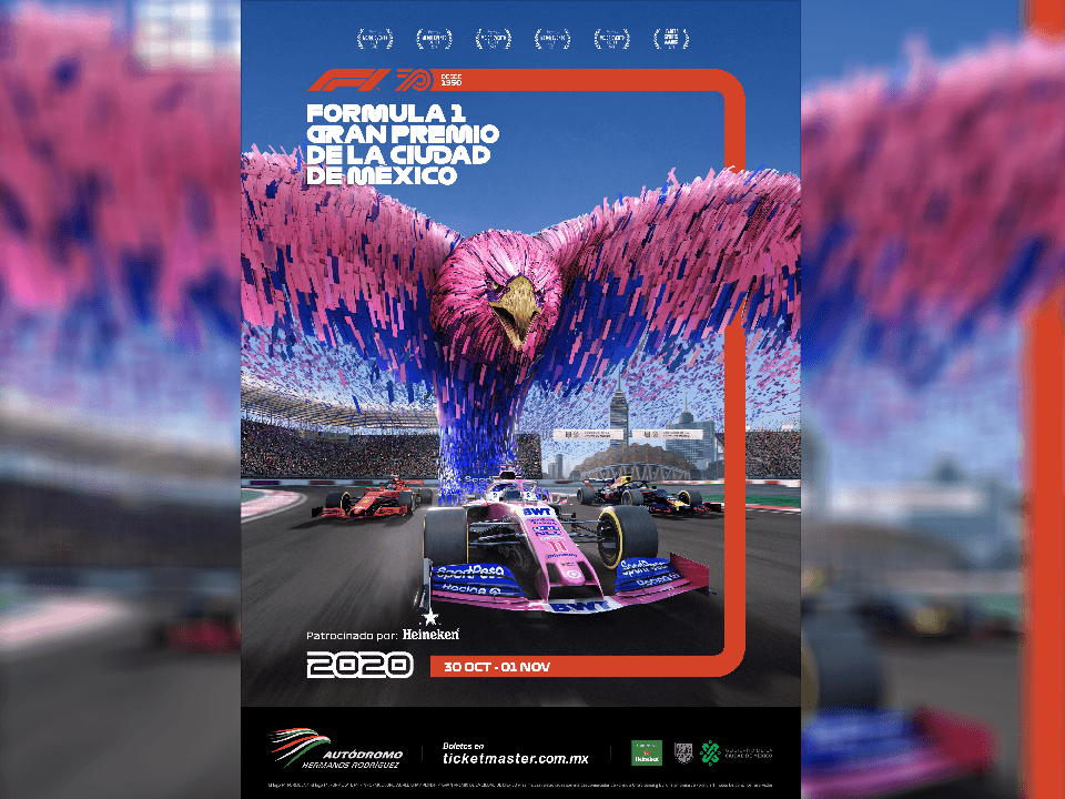 Formula 1, 2020. Primer diseño.