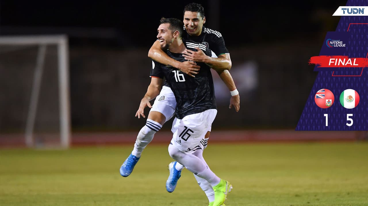 Con dudas, el Tri cumplió y goleó a Bermudas en la Nations League