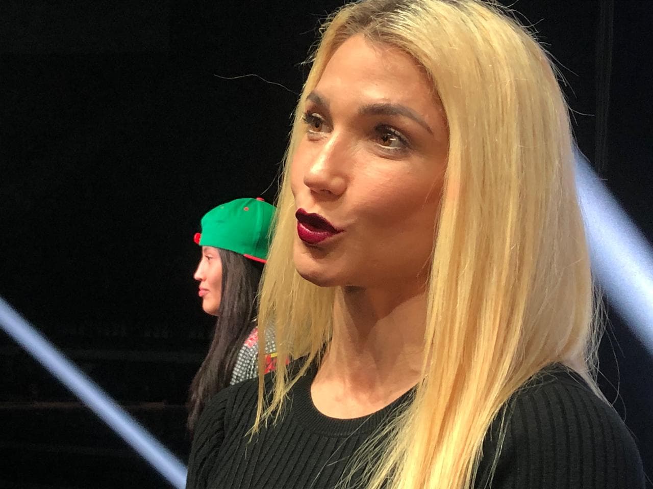 La ceremonia con la 'romana' legitimó el programa de peleadores que se enfrenta este sábado en la noche.