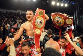 Omar Narváez defiende de nuevo ante Felipe Orucuta