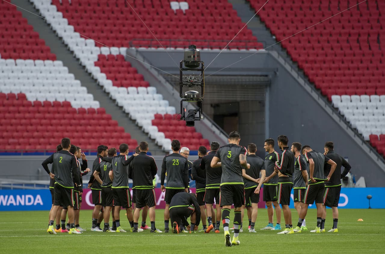 El equipo mexicano ultimó detalles para lo que será su primera salida en la Copa Confederaciones de Rusia 2017 ante la gran favorita Portugal, de Cristiano Ronaldo.