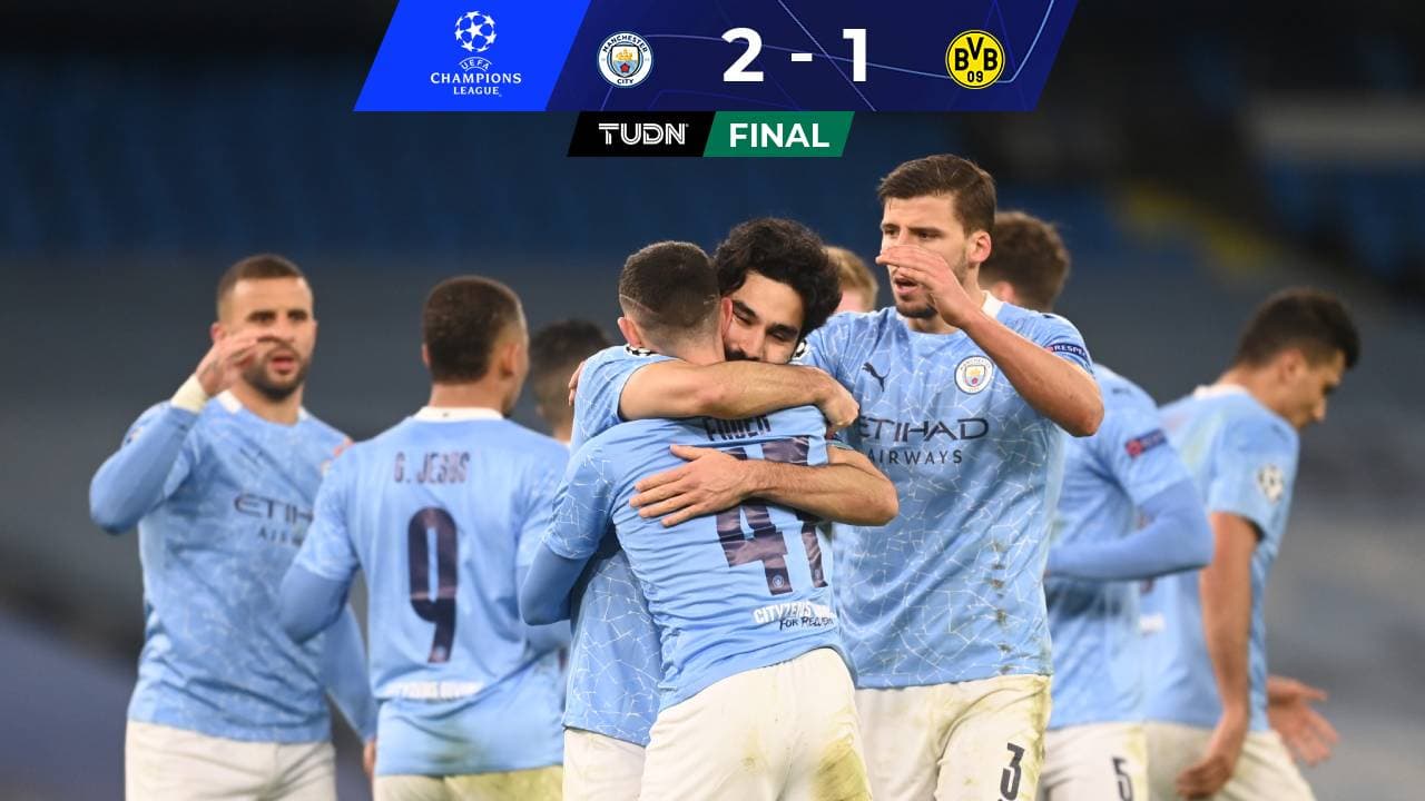 El City de Guardiola juega con fuego y vence sobre la hora al Dortmund