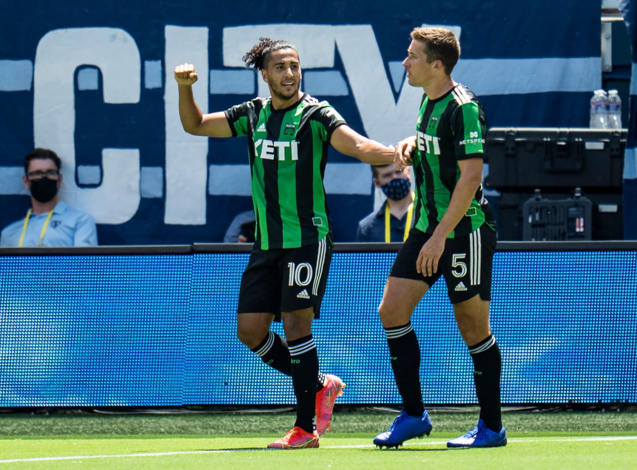 Fue Cecilio Domínguez quien marcó el primer tanto del partido para Austin FC.
<br>