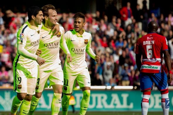 Rakitic y Suárez anotaron en el triunfo del Barcelona.