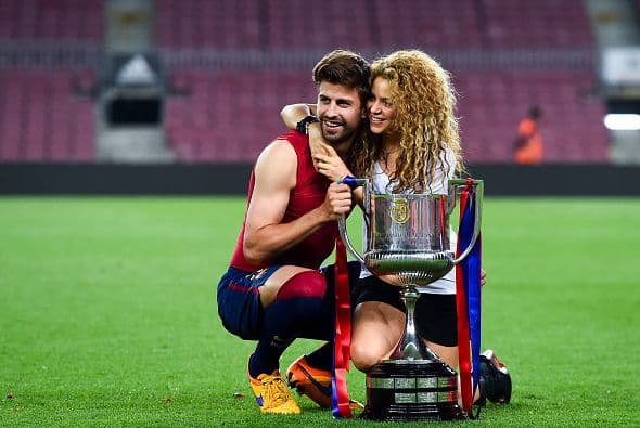 Shakira no soltaba a Piqué.