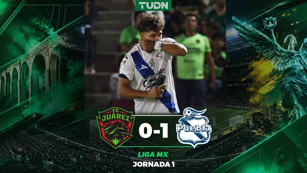 ¡Épico triunfo de Puebla! Con un expulsado, vencen a FC Juárez