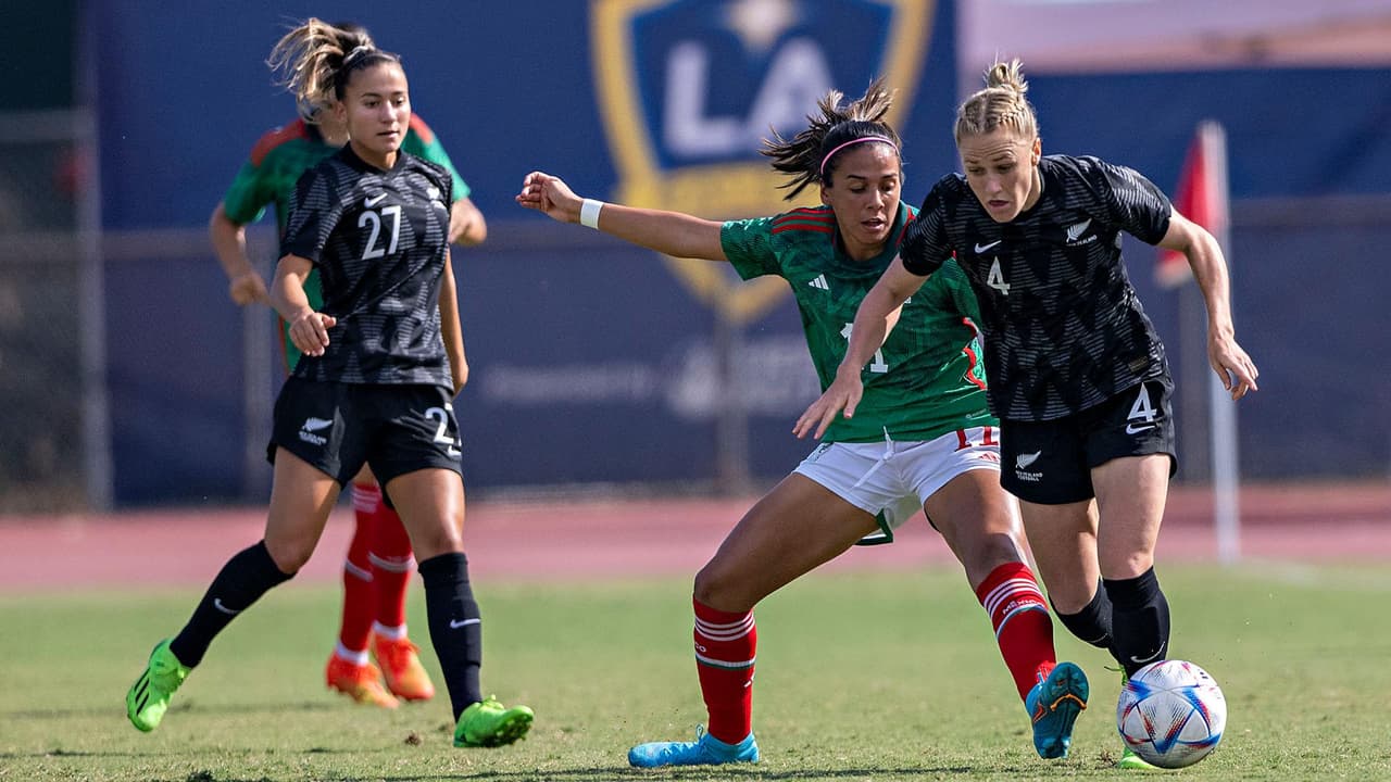 Selección Mexicana Femenil cae ante Nueva Zelanda en Carson