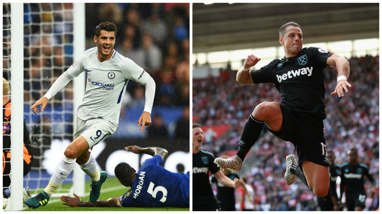 El español lleva registrados tres goles mientras el mexicano tiene dos en su haber con un partido pendiente.