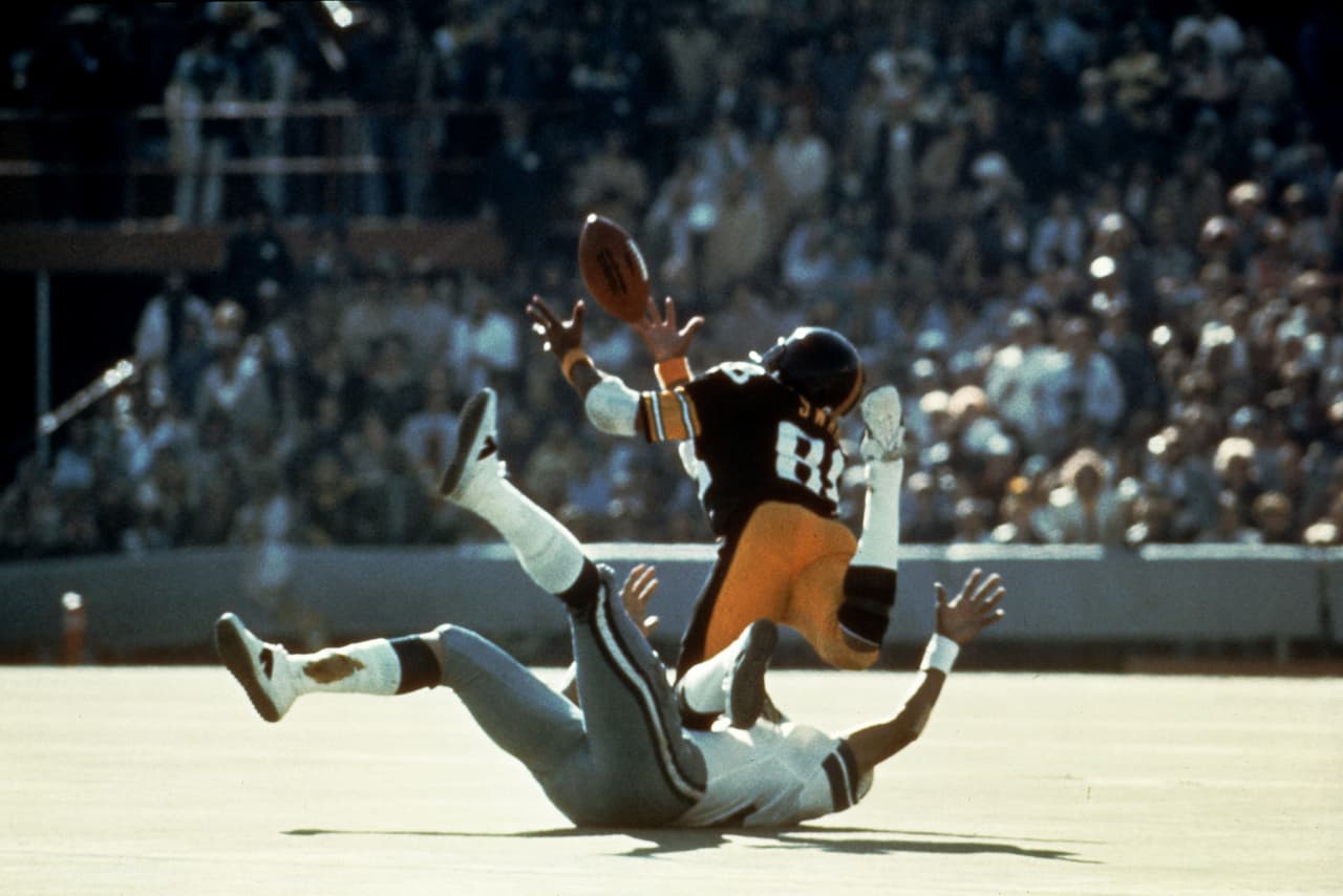 Receptor - Lynn Swann (Pittsburgh Steelers) [Super Bowls IX (Ganador), X (Ganador-MVP), XIII (Ganador), XIV (Ganador)]