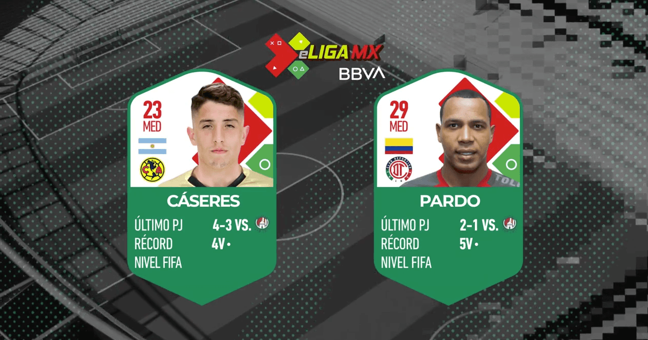 Cáseres lo hace de nuevo y vuelve a remontar, ahora fue 2-1 al Toluca de 'Pipe' Pardo para darle los tres puntos al América.