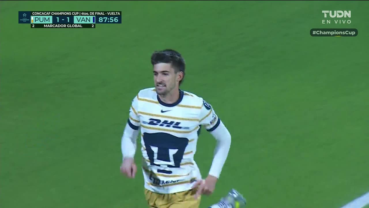 ¡Gol de Pumas! ¡Gol de Pussetto! CU es la locura con el 2-1 vs. Whitecaps