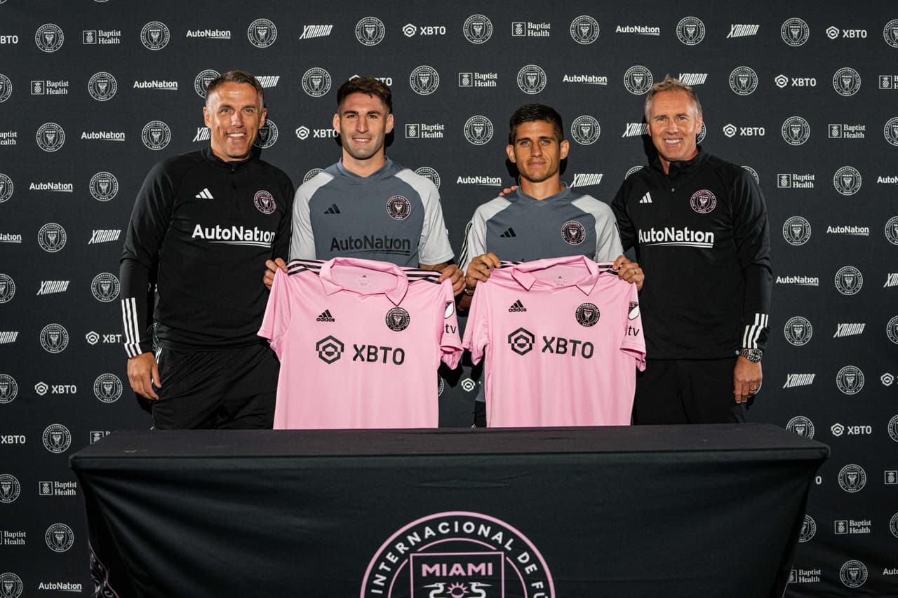 El defensor 
<b>Franco Negri</b> y el delantero 
<b>Nicolás Stefanelli </b>son los dos nuevos jugadores argentinos de Inter Miami CF.