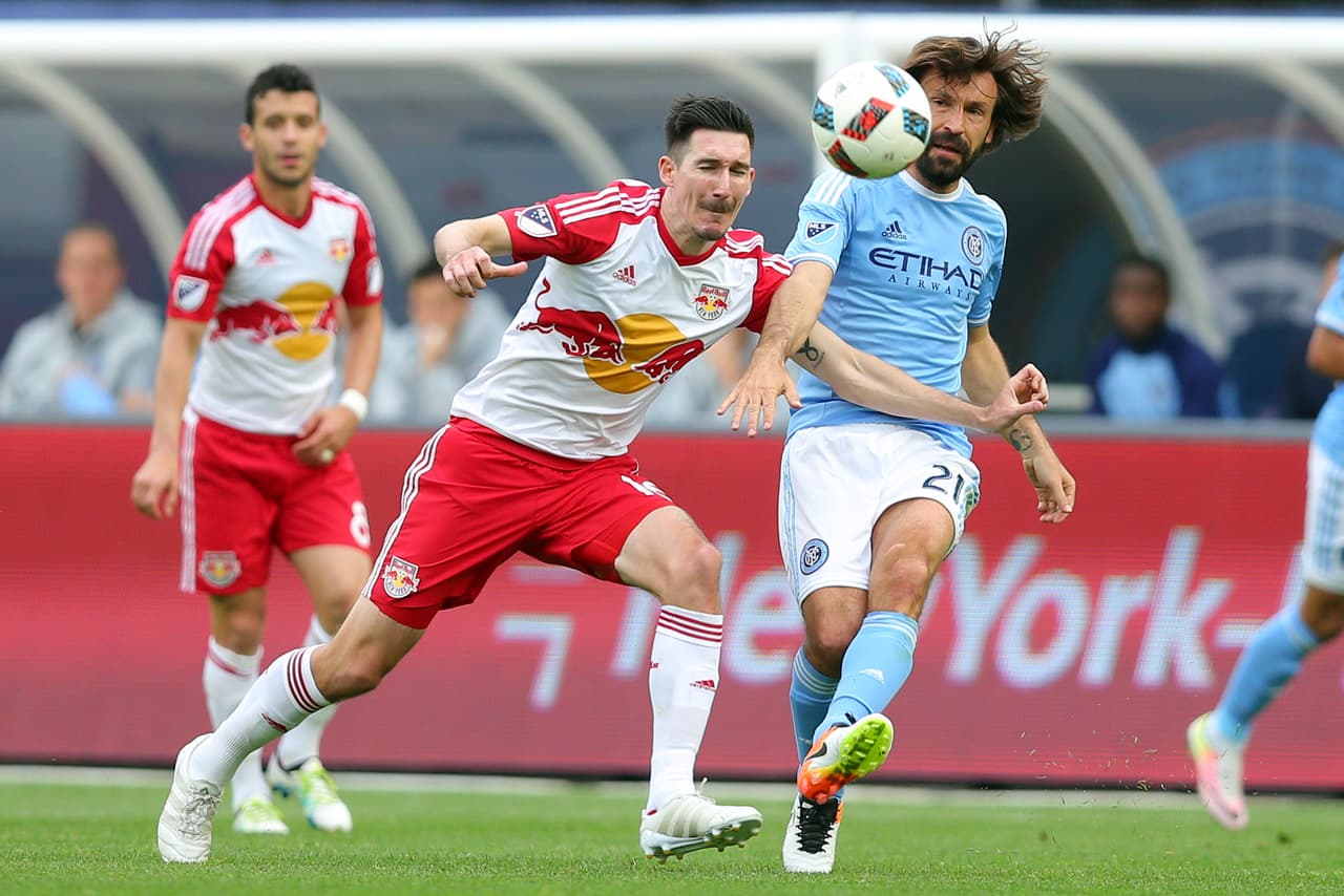 Red Bulls dominó desde el primer minuto el clásico frente a NYCFC del 21 de mayo. (USA Today Images)