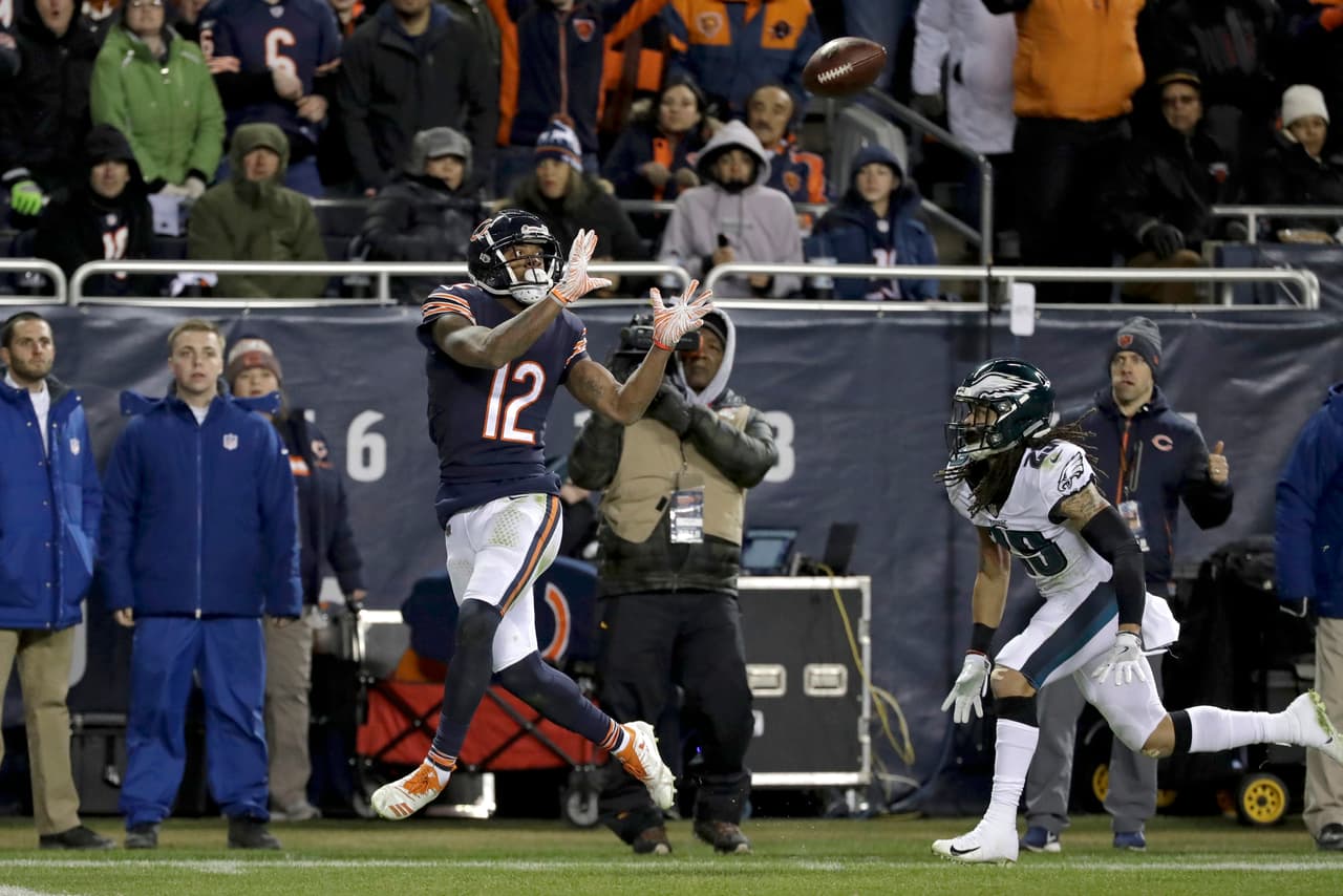 El TD de Allen Robinson fue el primero para tomar ventaja en el cuarto periodo de un juego de Playoffs de los Bears desde que Sid Luckman anotara uno en el Juego del Campeonato de la NFL de 1946.